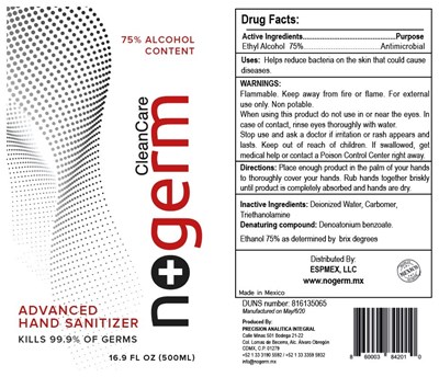 Nogerm Label 500 mL (Nogerm Label 500ml  (ndc 77492 009 05))
